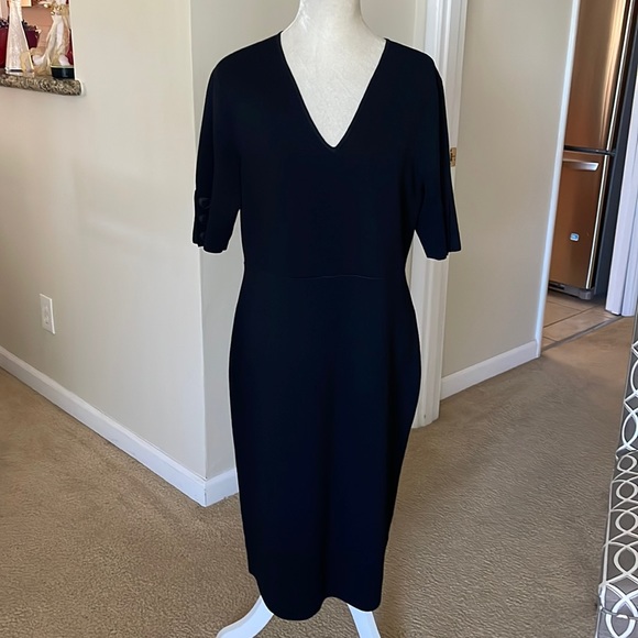 Lark & Ro Dresses & Skirts - Lark & Ro Black Knit Dress .